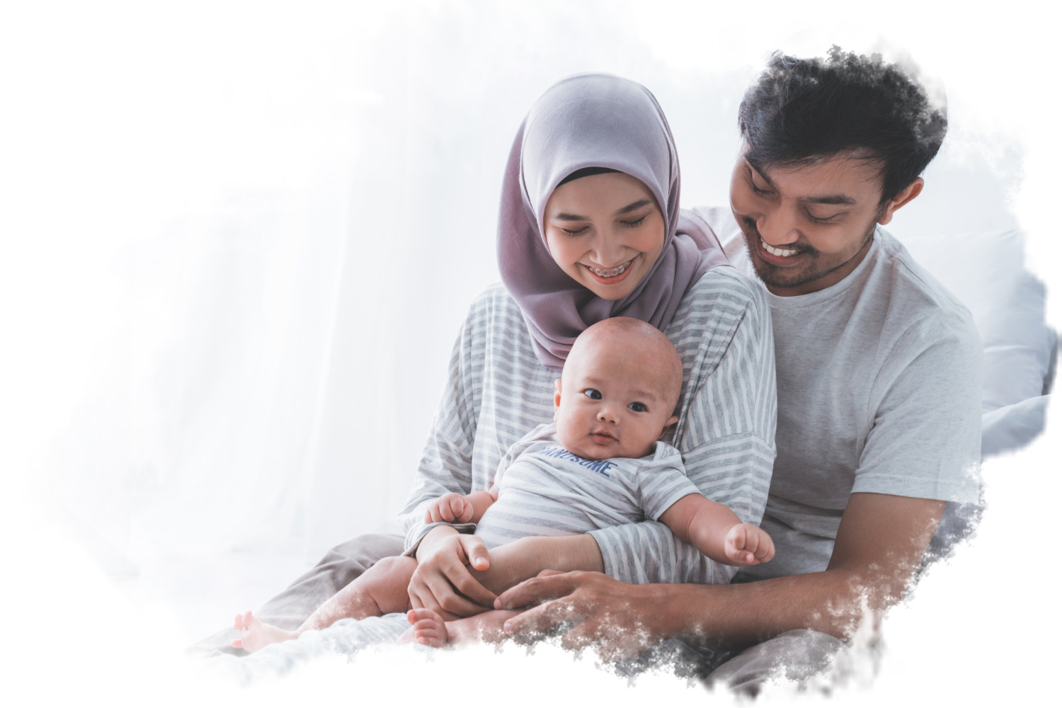 Keluarga Muslim Melakukan Aqiqah